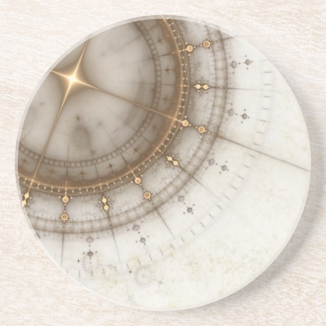 Forntida nautiskt kartlägger, Grunge Underlägg Sandsten (Framsidan)