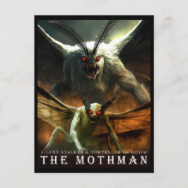 Forntida odjur och varelser: Mothman vykort