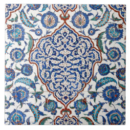 Forntida ottisk blom- Iznik Kakelplatta