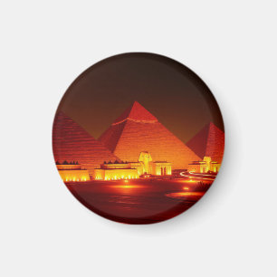Forntida pyramider magnet