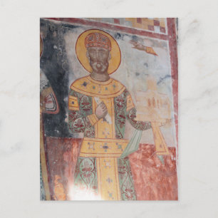 Forntida religiös konst vykort