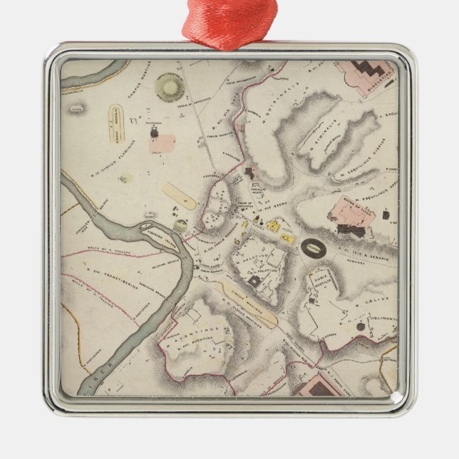 Forntida Rome Julgransprydnad Metall (Framsidan)