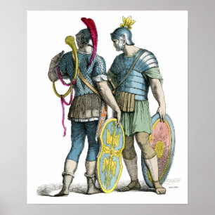 Forntida romerska Legionaries Poster