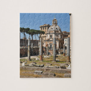 Forntida stad av Rome, italien Pussel