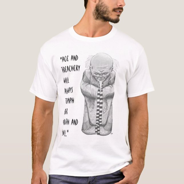 Forntida styra t-shirt (Framsida)
