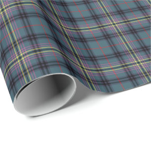 Forntida Tartan för Kennedy klan Presentpapper