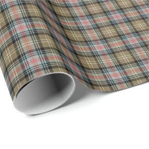 Forntida Tartan för Sutherland klan Presentpapper