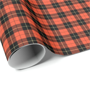 Forntida Tartan för Wallace klan Presentpapper