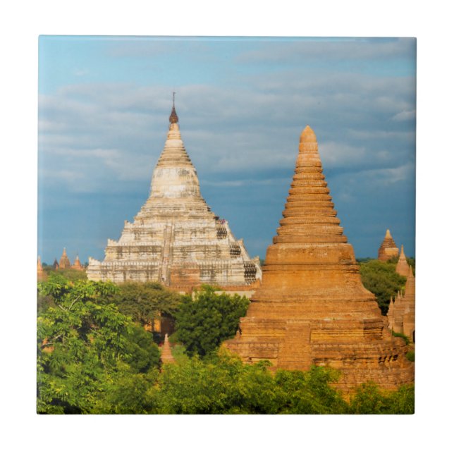 Forntida tempel och pagoder | Bagan Kakelplatta (Framsidan)