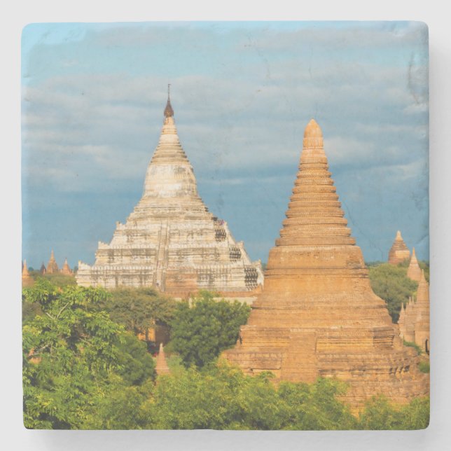 Forntida tempel och pagoder | Bagan Stenunderlägg (Framsidan)
