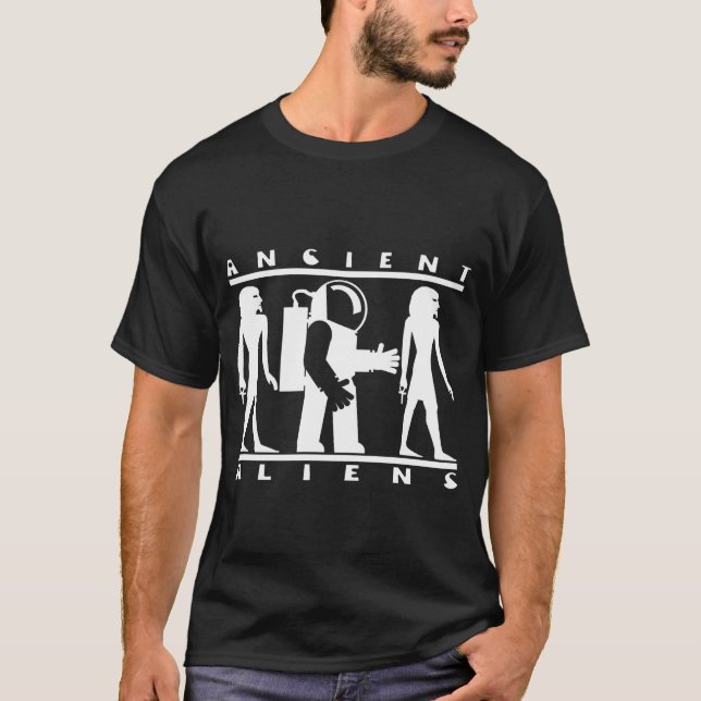 forntida utomjordingar 3 tee shirt (Framsida)