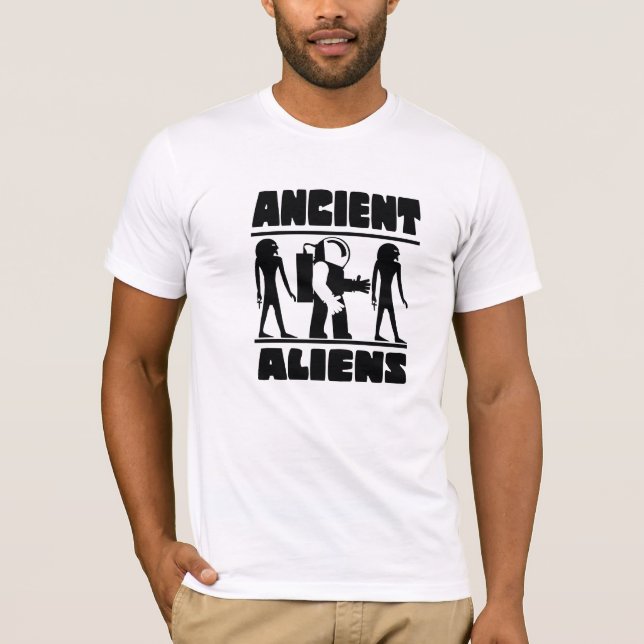 Forntida utomjordingar tee shirt (Framsida)
