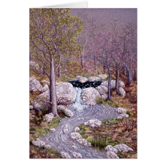 Forntida vår vid Darlene P. Coltrain Hälsningskort