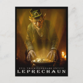 Forntida varelse & Odjur: Leprechaun vykort