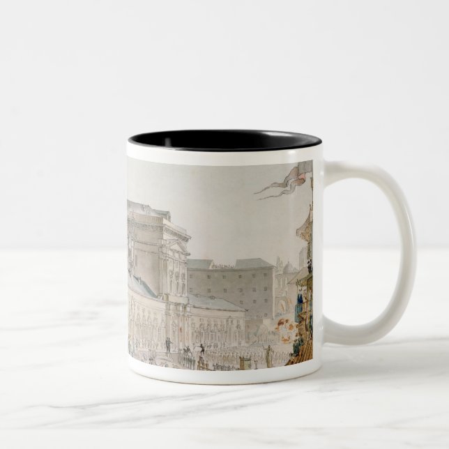 Forntidar som finnas på Herculaneum Två-Tonad Mugg (Höger)