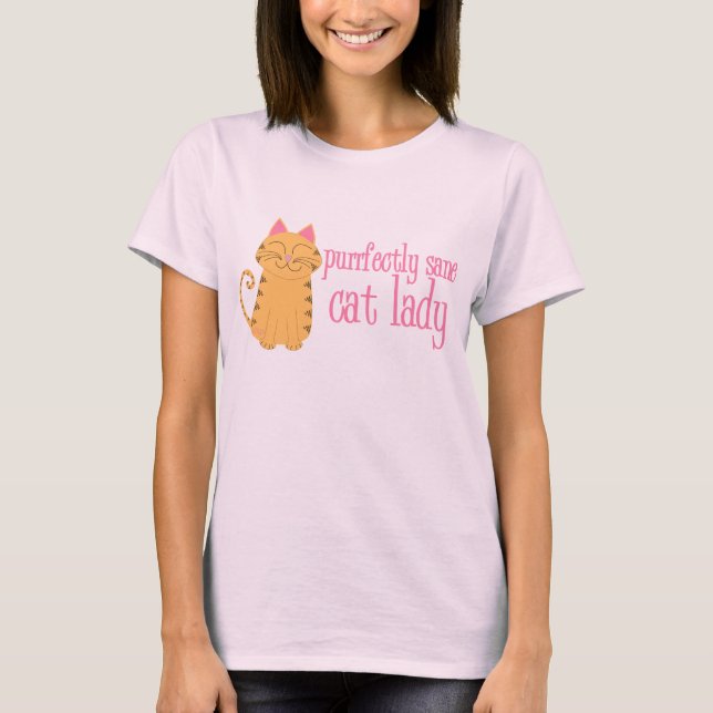Förnuftiga Purrfectly Tee (Framsida)