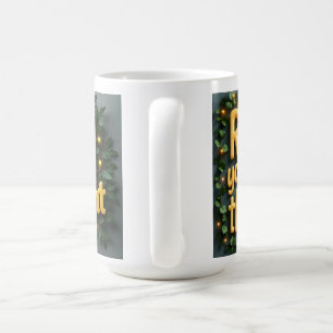 Förnya ditt sinne med tankeinspirationsmur A Kaffemugg