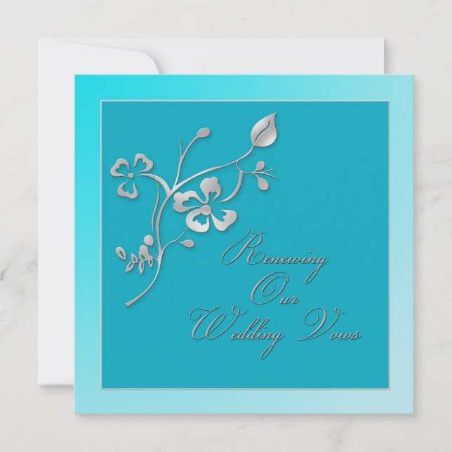 Förnya inbjudan till Bröllop-rader (Framsida)