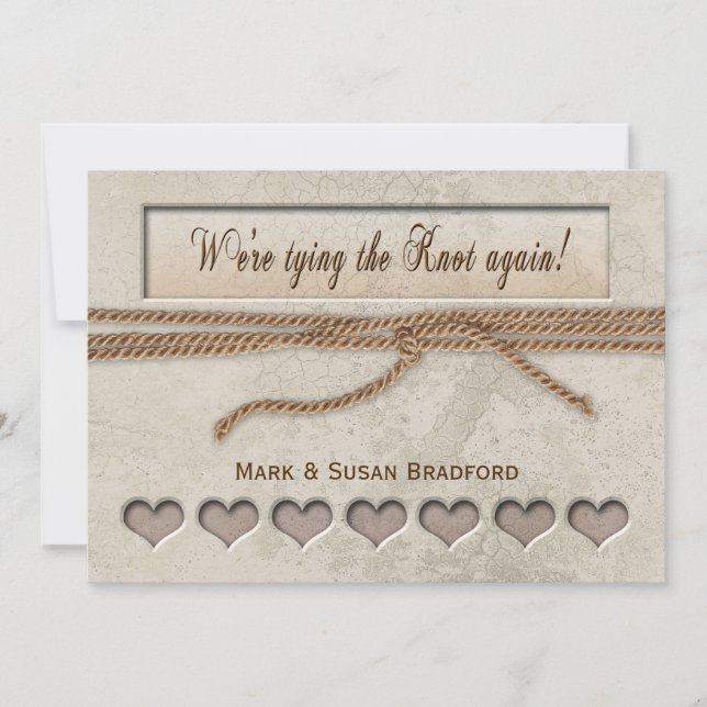 Förnya inbjudan till rader - Gifter sig (Framsida)