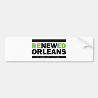 Förnyade Orleans Bildekal