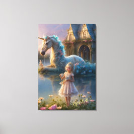 Förnyade reflektioner: Unicorns sanktion Canvastryck