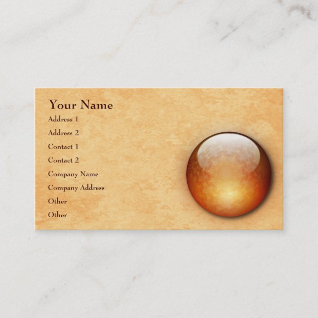 Förnyandejuvelvisitkort Visitkort (Framsida)