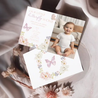 Förnyat fjärilsmussel Garden förstafödelsemoto Inbjudningar