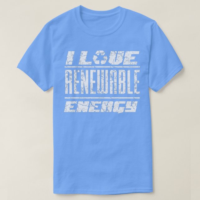 Förnybar energi 19 t shirt (Design framsida)