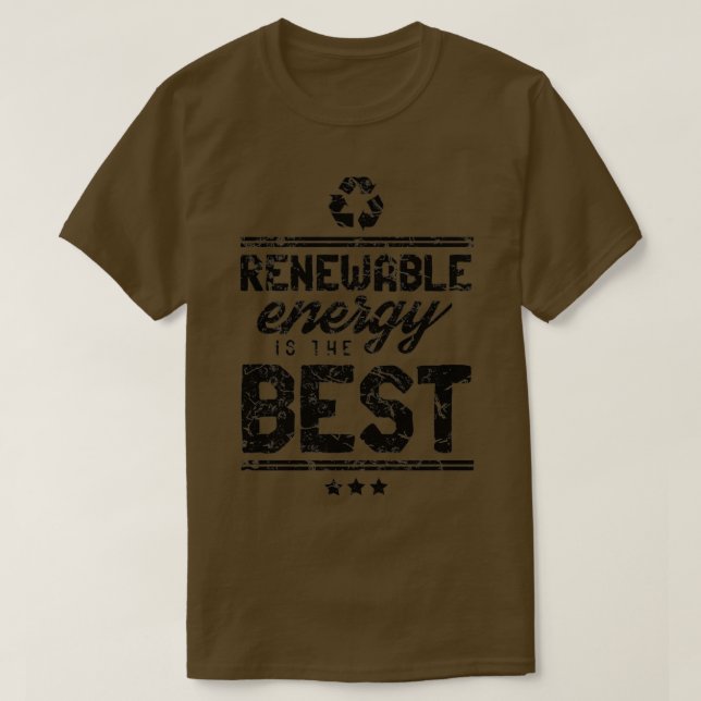 Förnybar energi 43 t shirt (Design framsida)