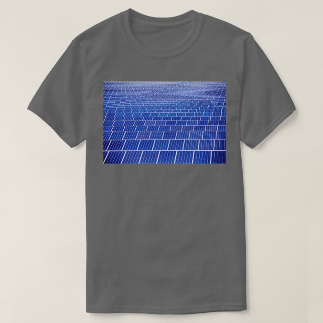 Förnybar energi från solpaneler Klimatförändring 1 T Shirt (Design framsida)