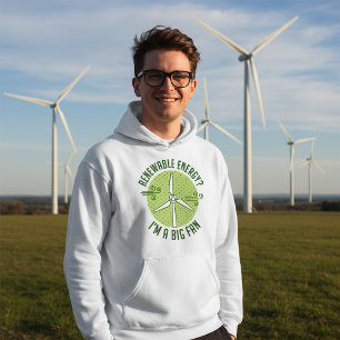 Förnybar energi hoodie