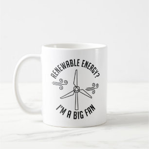 Förnybar energi kaffemugg