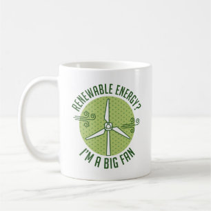 Förnybar energi kaffemugg