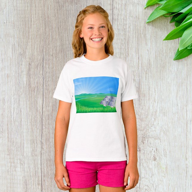 Förnybar energi Solar T-Shirt (Skapare uppladdad)