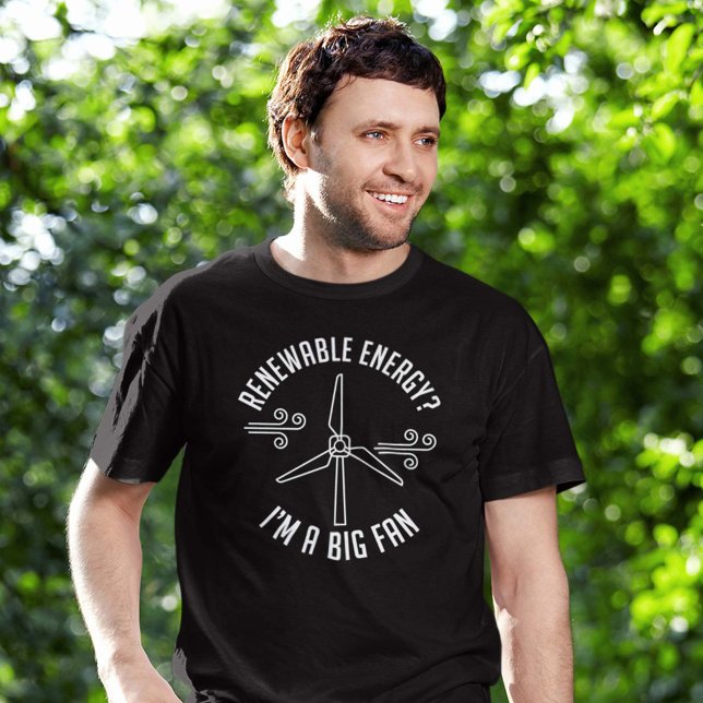 Förnybar energi t shirt (renewable energy shirt)