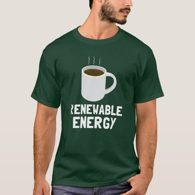 Förnybar energikaffe Kopp Tee (Framsida)