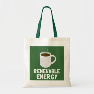 Förnybar energikaffekopp tygkasse