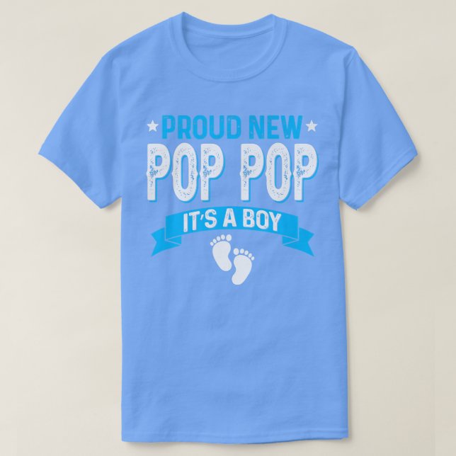 Förnybar Gender för familjen Reveal Proud Ny pop-p T Shirt (Design framsida)