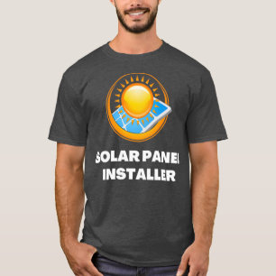 Förnybar Grönt för solpanelsinstallation T Shirt