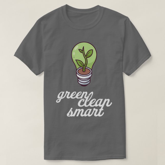 Förnybara energikällor I elektricitet i energiöver T Shirt (Design framsida)