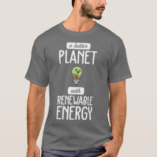 Förnybara energikällor I elektricitet i energiöver T Shirt