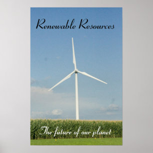 Förnybara resurser poster
