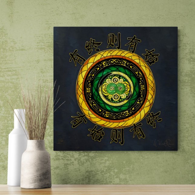 Förnyelse: {20} Där det är slut börjar det Canvastryck (Skapare uppladdad)