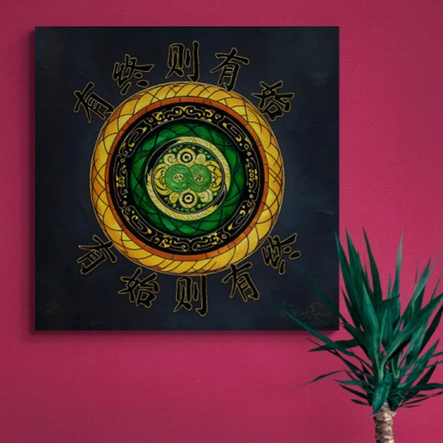 Förnyelse: {40} Där det är slut börjar det Canvastryck (Skapare uppladdad)