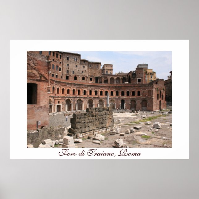 Foro di Traiano Panorama Poster (Framsidan)