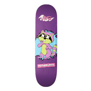 FÖRÖDELSE RACCOONEN SKATEBOARD BRÄDA 20,5 CM