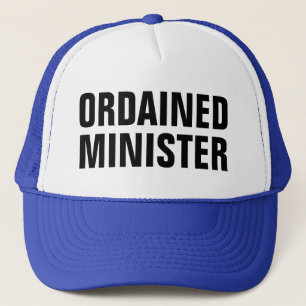 förordnad minister truckerkeps
