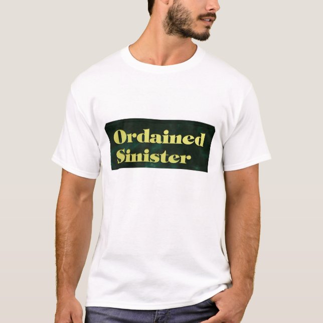 Förordnat illavarslande t-shirt (Framsida)
