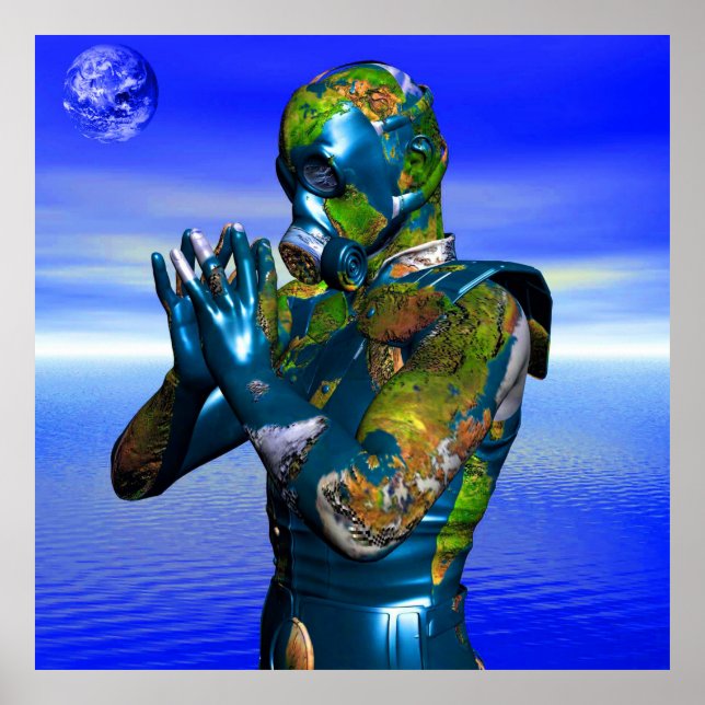 Föroreningar i världen poster (Framsidan)