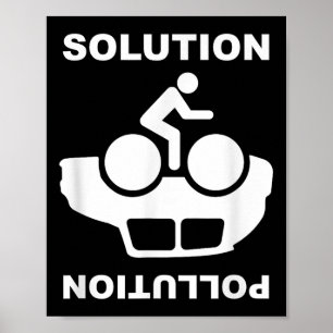 Föroreningscykelns bike-miljöport poster